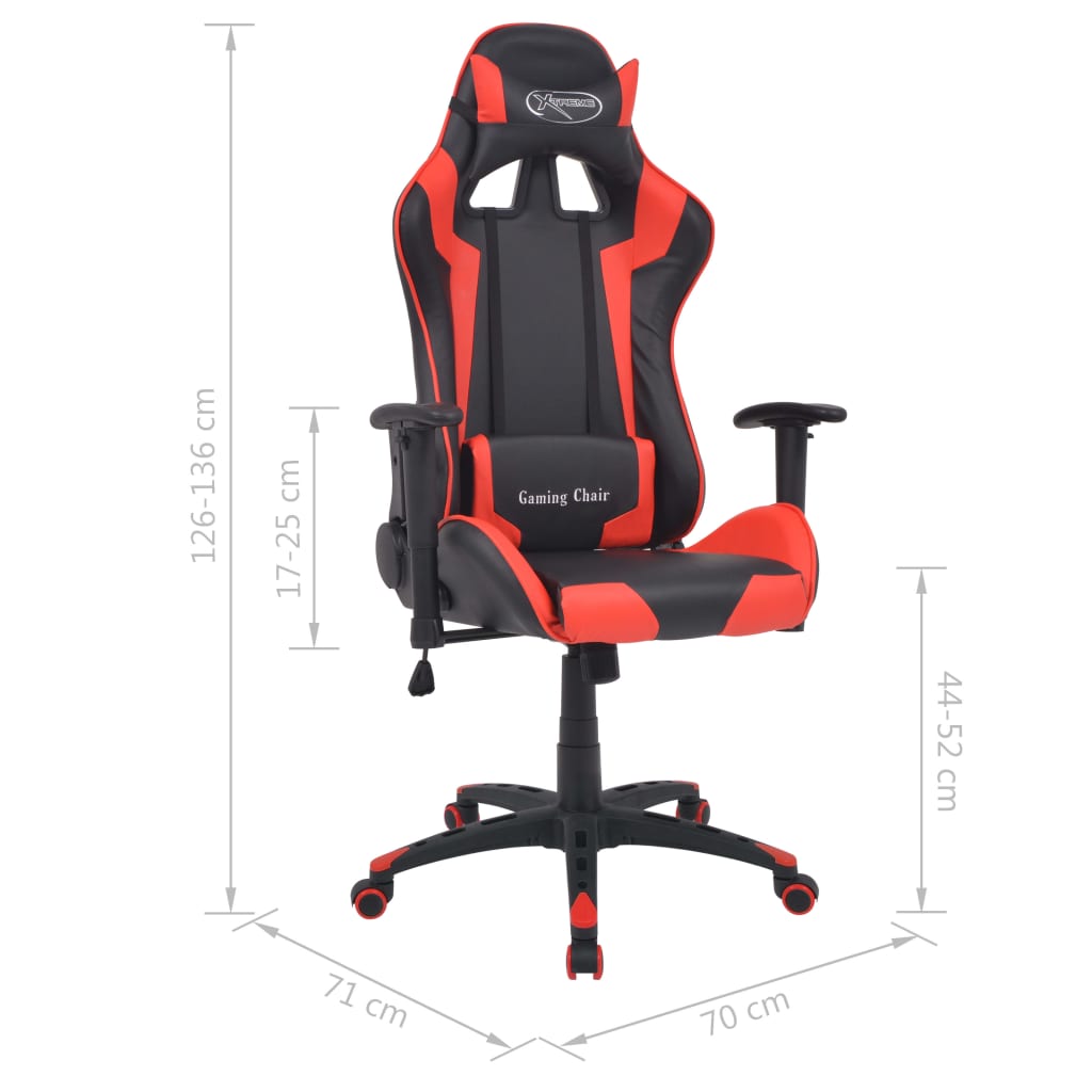 Scaun Birou Rabatabil, Design Racing, Piele Artificială,