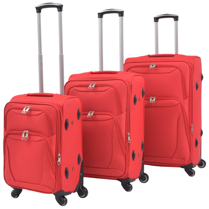 Set Trolere Din Material Textil, 3 Piese, Cafeniu