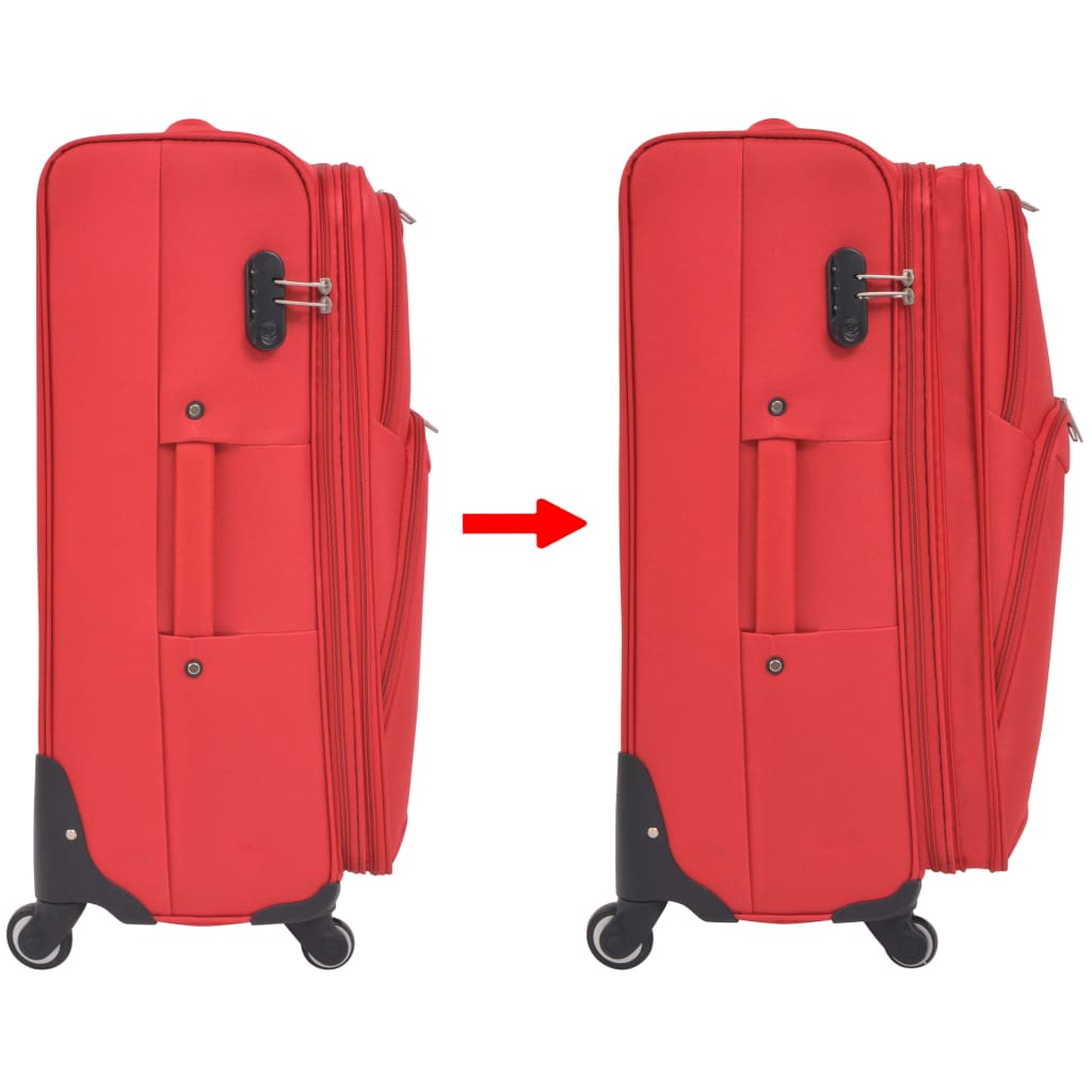 Set Trolere Din Material Textil, 3 Piese,