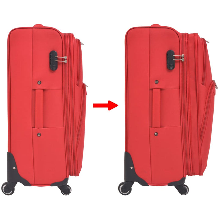 Set Trolere Din Material Textil, 3 Piese,