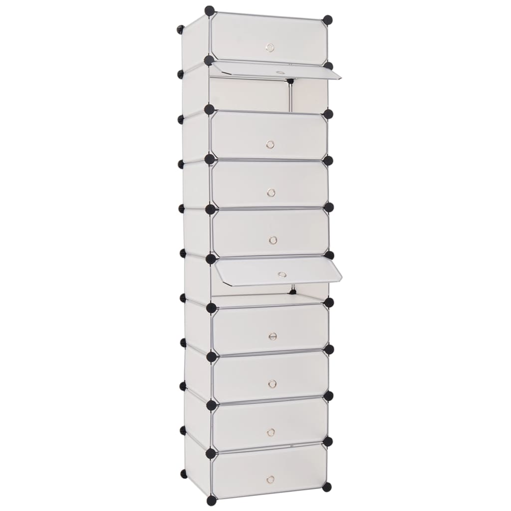 Organizator De Pantofi Interconectat, 10 Compartimente,