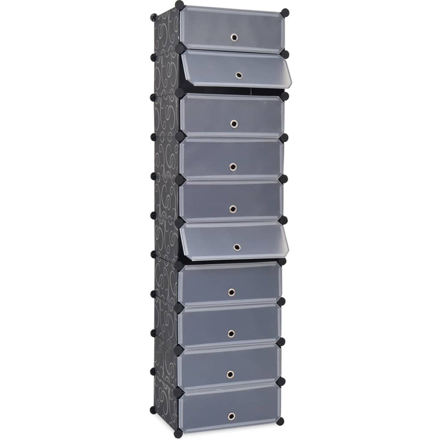 Organizator De Pantofi Interconectat, 10 Compartimente,