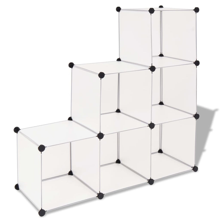 Dulap De Depozitare Tip Cub, 6 Compartimente,