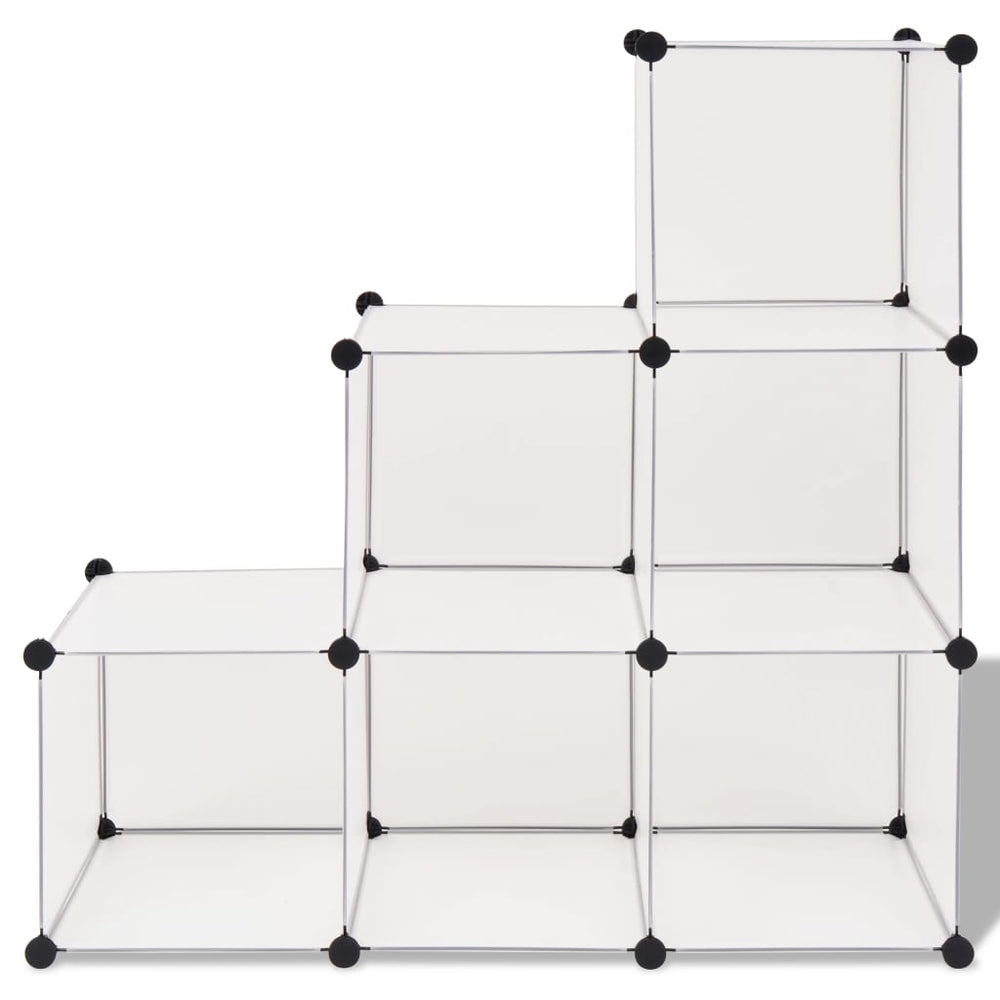 Dulap De Depozitare Tip Cub, 6 Compartimente,