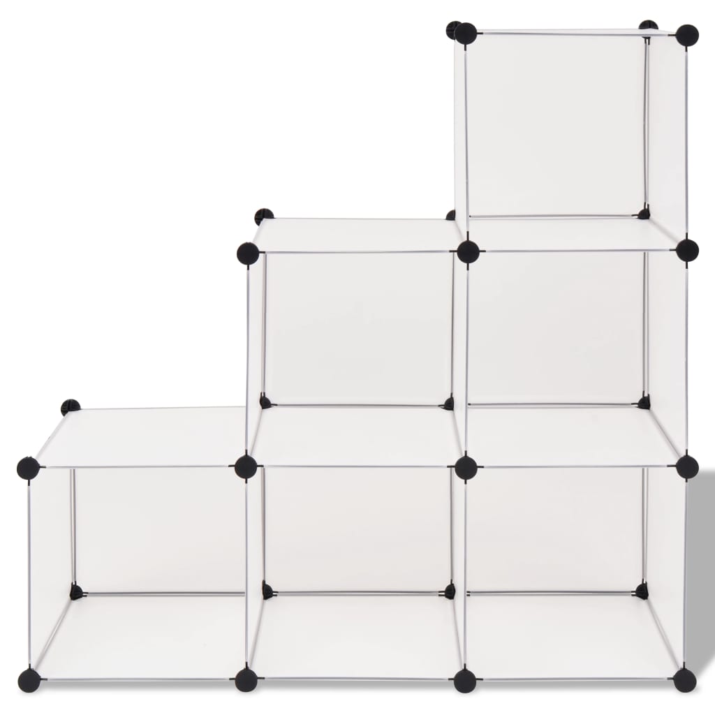 Dulap De Depozitare Tip Cub, 6 Compartimente,