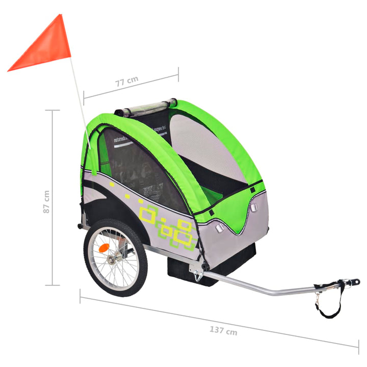 Remorcă De Bicicletă, , 30 Kg