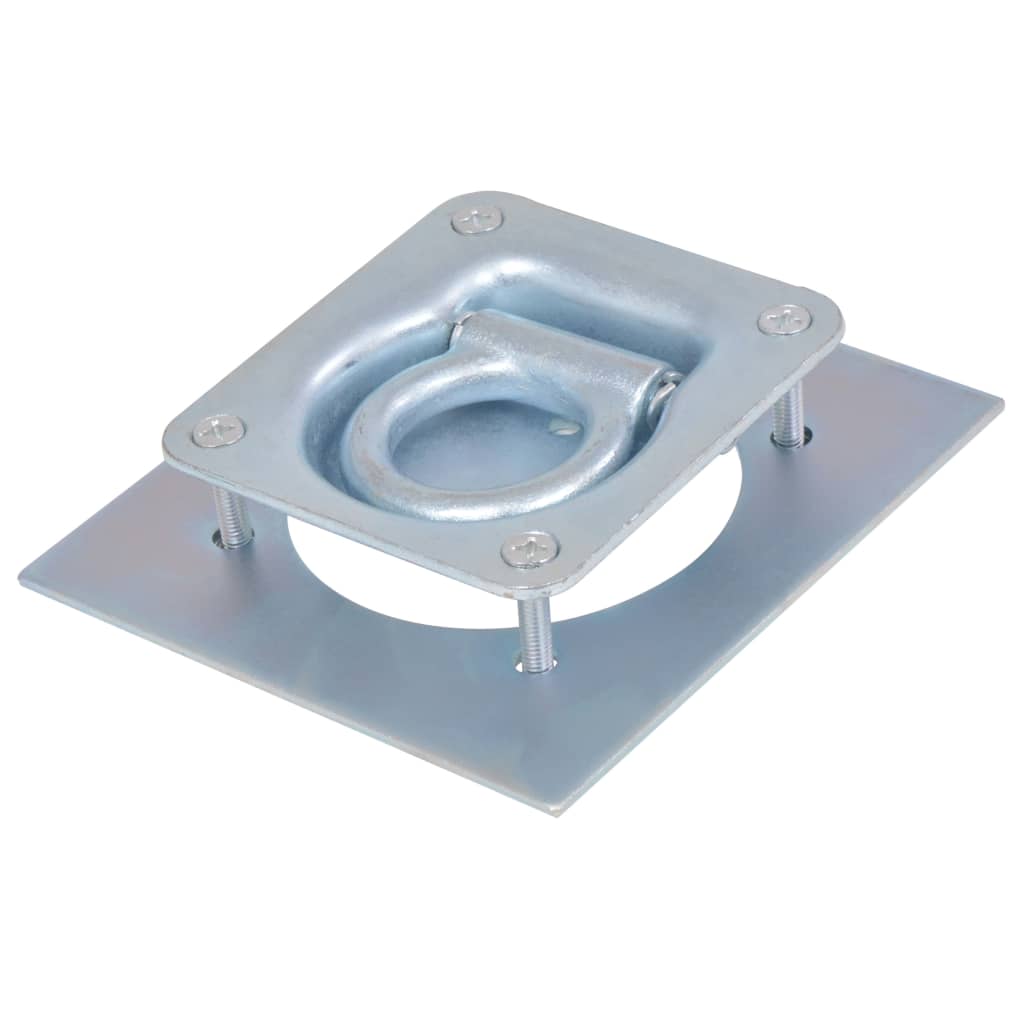 Inele Ancorare Pentru Remorcă 6 Buc, Oțel Galvanizat, 2000 Kg