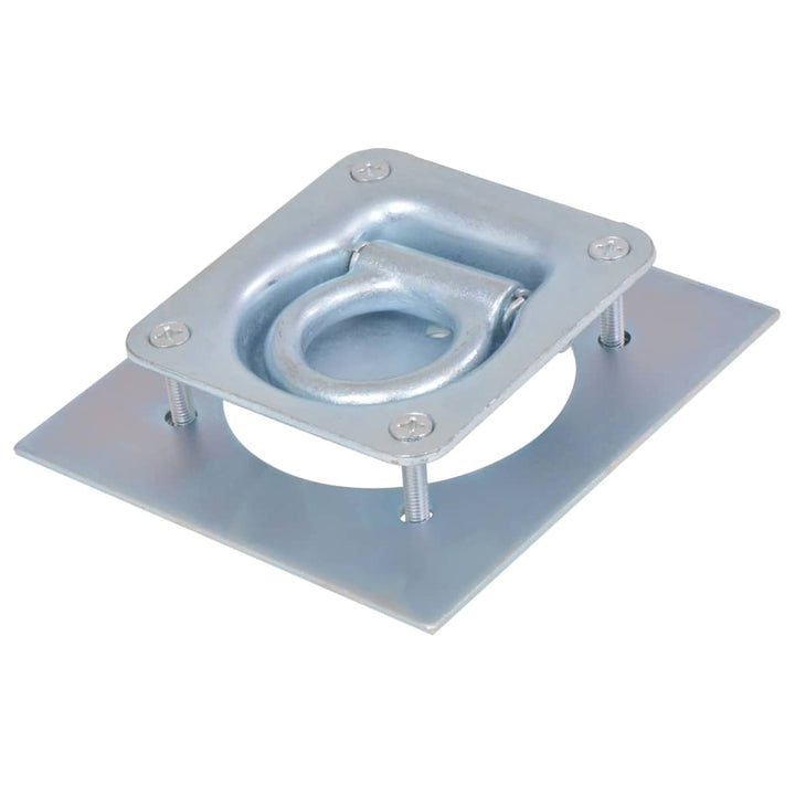 Inele Ancorare Pentru Remorcă 6 Buc, Oțel Galvanizat, 2000 Kg