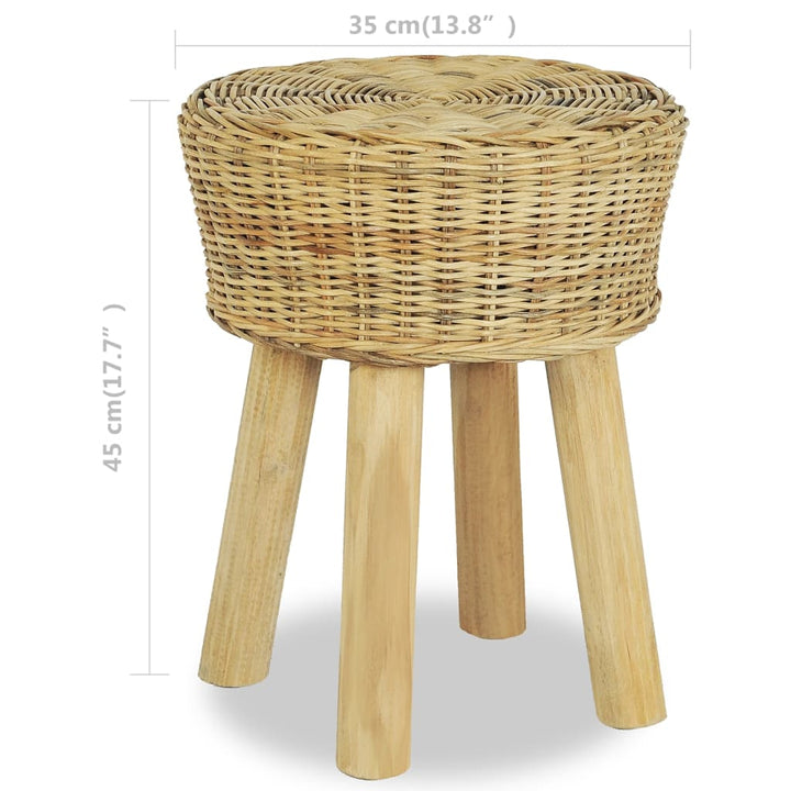 Scaun De Bar, Ratan Natural