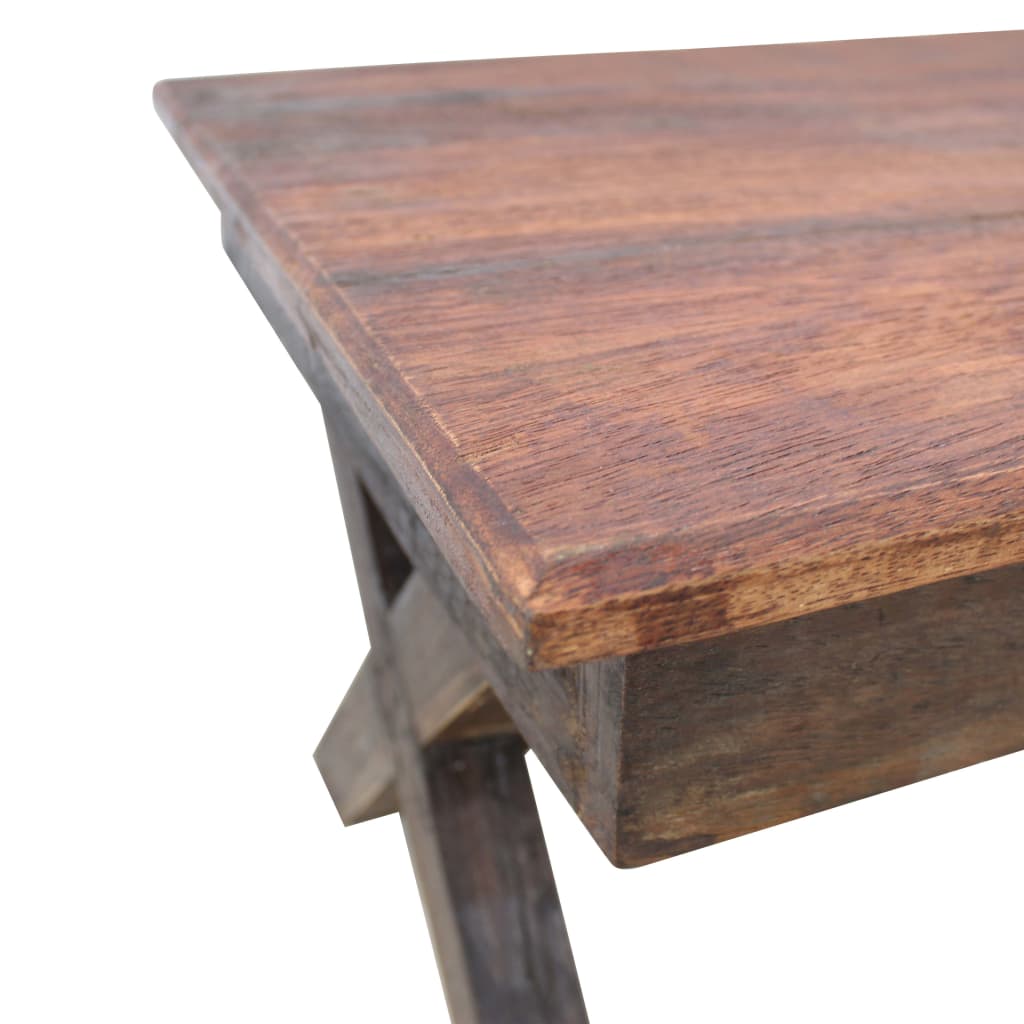 Măsuță De Cafea, 110X60X45 Cm, Mix Lemn Masiv Reciclat