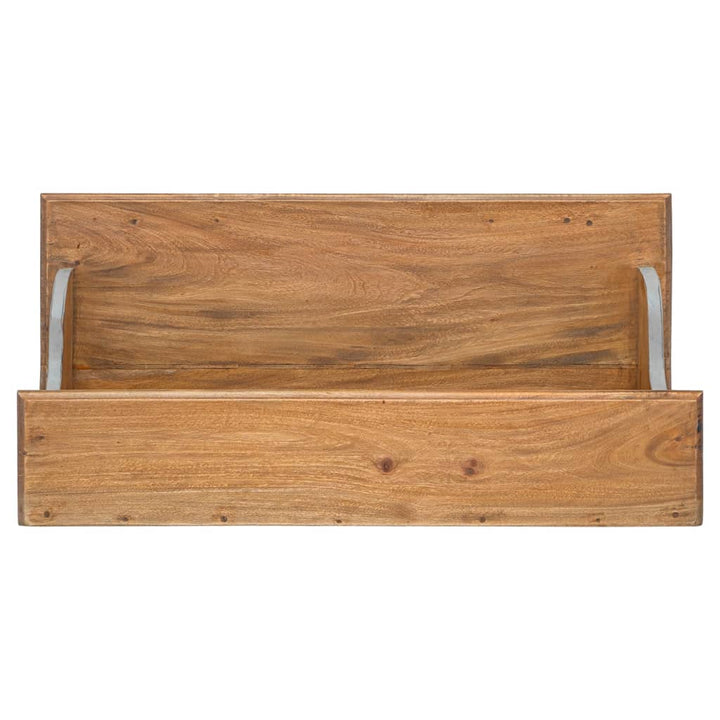 Birou De Scris, 80X40X92 Cm, Lemn Masiv De Mahon