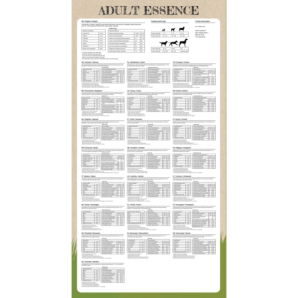 Hrană De Câini Uscată Premium Adult Essence