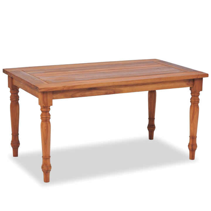 Set Mobilier De Grădină Cu Perne, 4 Piese, Lemn Masiv De Tec
