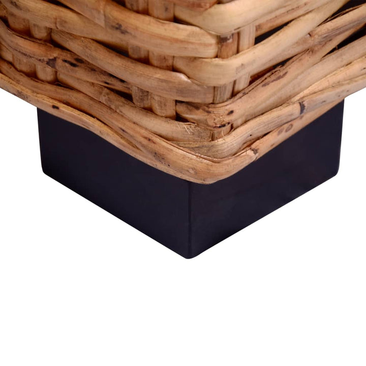 Set Canapea Din Ratan Natural, 15 Piese