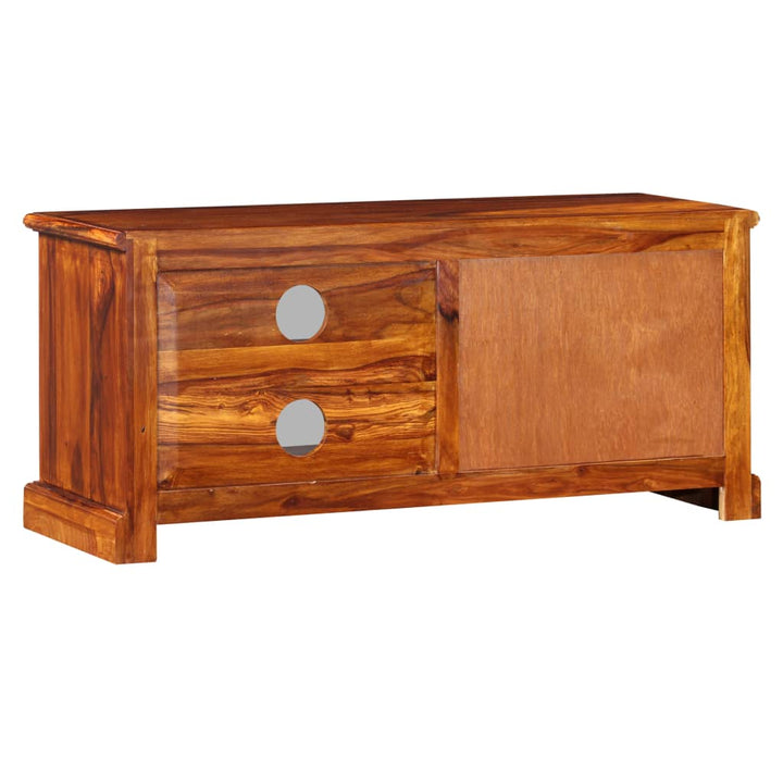 Comodă Tv Lemn Masiv De Sheesham, 90X30X40 Cm