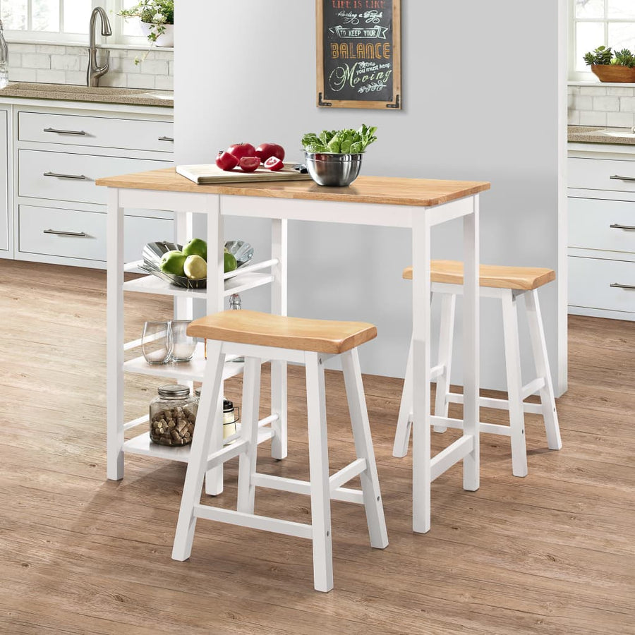 Set Mobilier De Bar, 3 Piese, , Mdf
