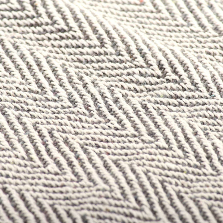 Pătură Decorativă Model Spic, Bumbac, ,