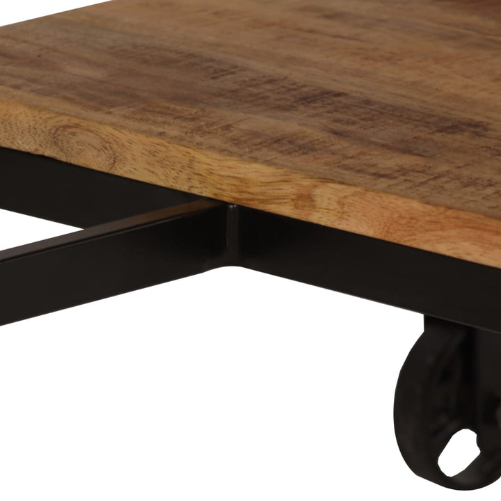 Birou Cu Scaun Pliabil, Lemn Masiv De Mango, 115 X 50 X 76 Cm