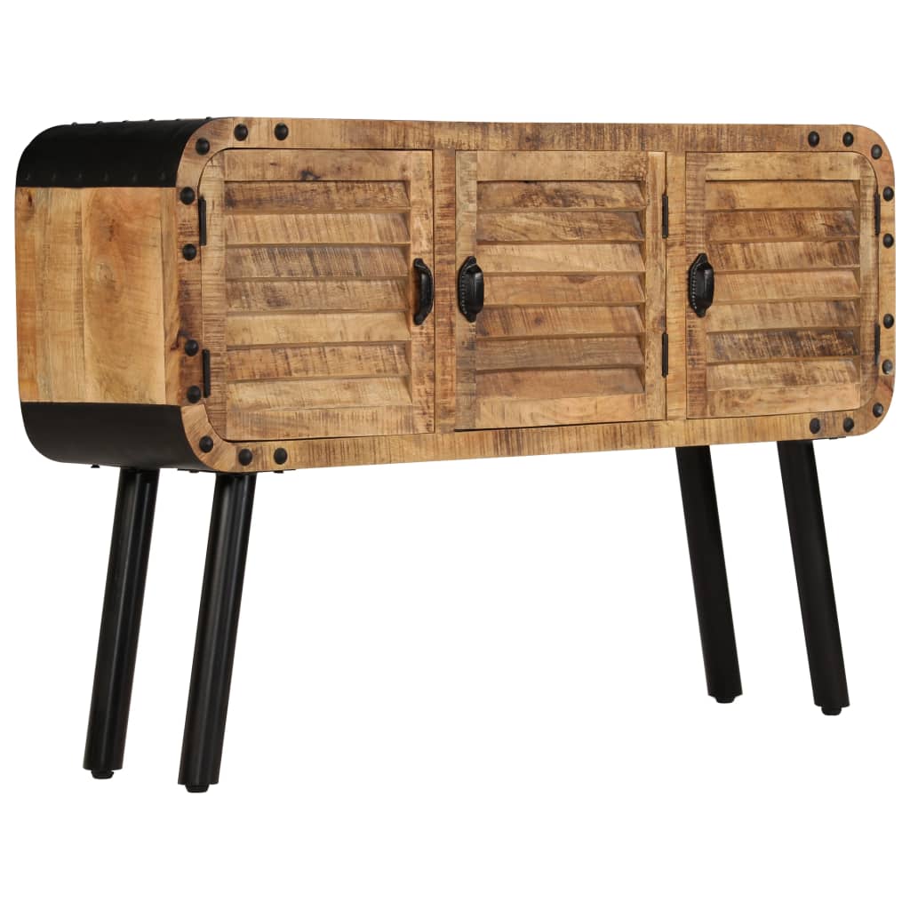 Dulap, 120 X 30 X 76 Cm, Lemn Masiv De Mango