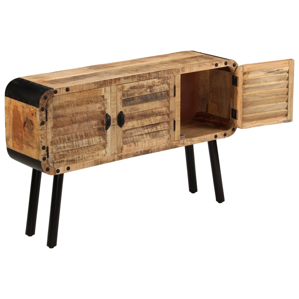 Dulap, 120 X 30 X 76 Cm, Lemn Masiv De Mango