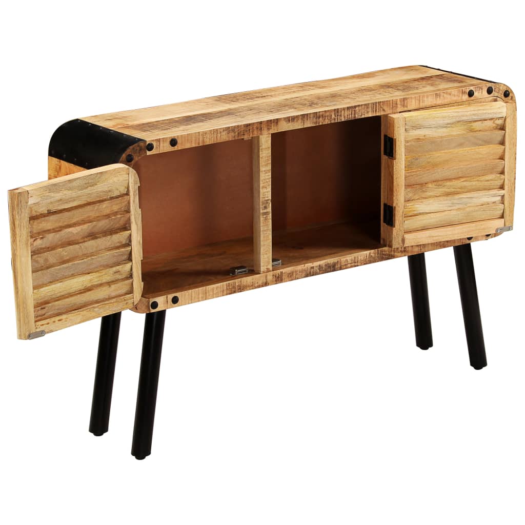 Dulap, 120 X 30 X 76 Cm, Lemn Masiv De Mango