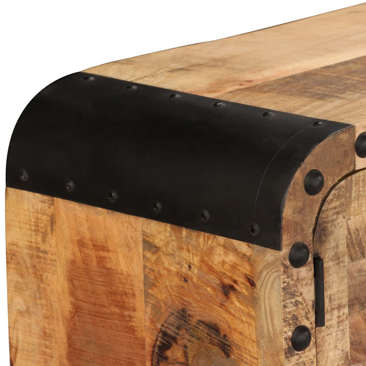 Dulap, 120 X 30 X 76 Cm, Lemn Masiv De Mango