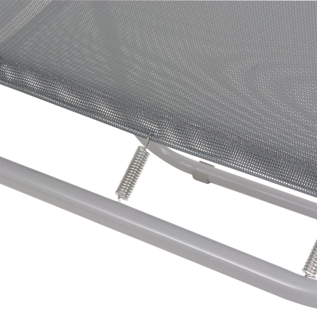 Set Mobilier De Exterior, 6 Piese, , Oțel Și Textilenă