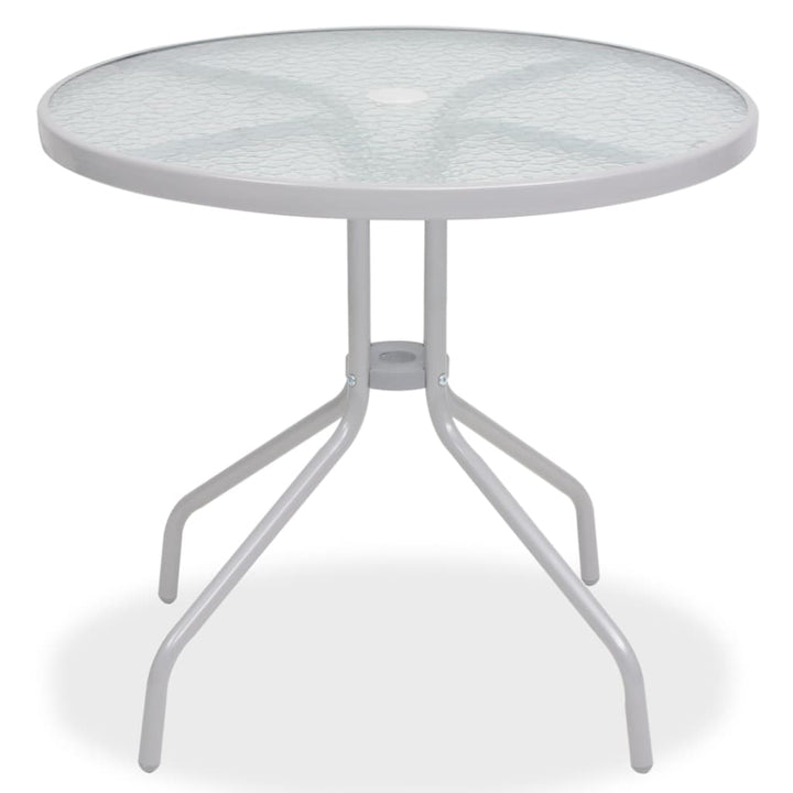 Set Mobilier De Exterior, 6 Piese, , Oțel Și Textilenă
