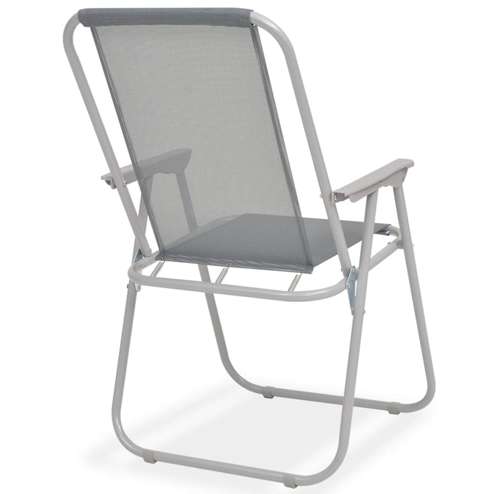 Set Mobilier De Exterior, 6 Piese, , Oțel Și Textilenă