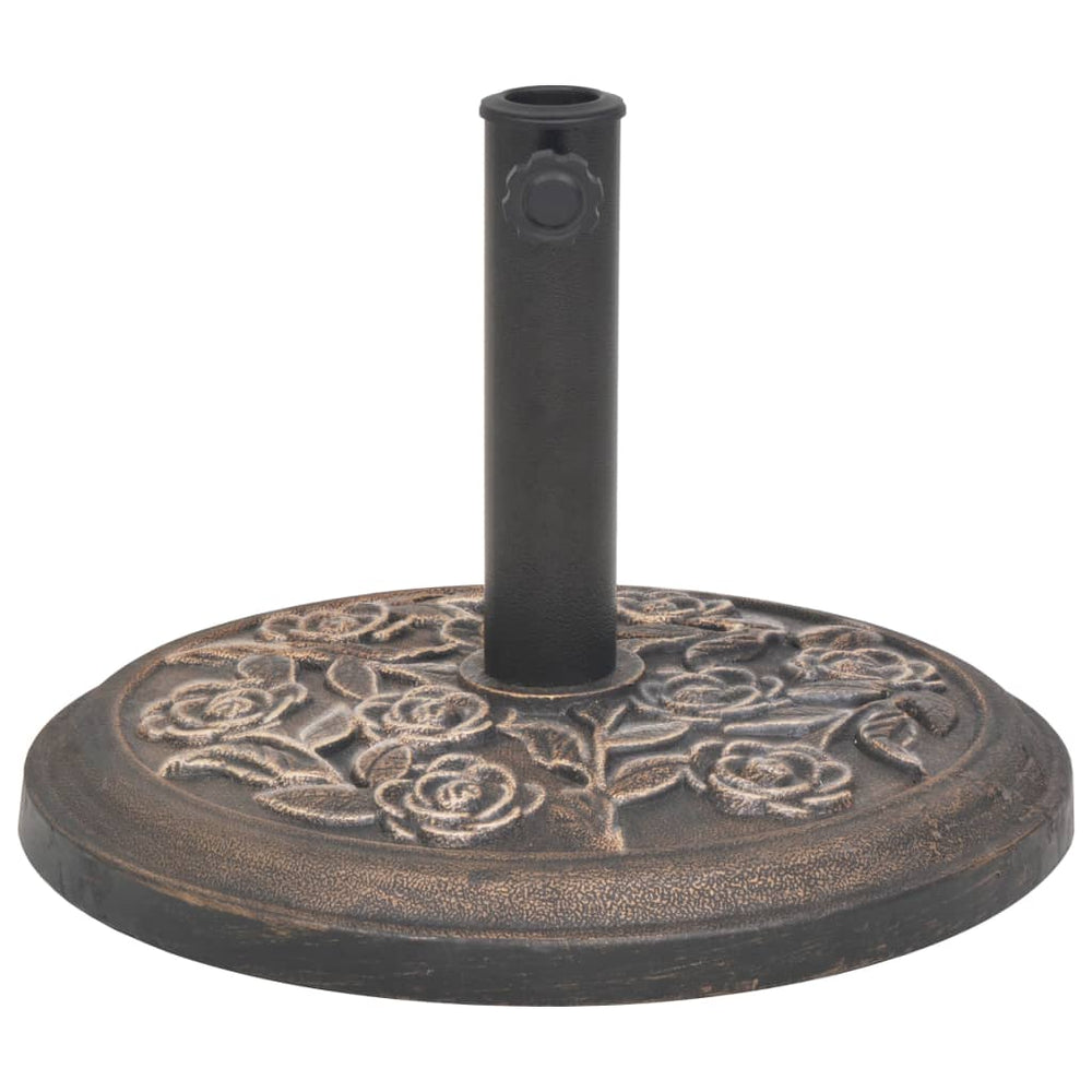 Suport Umbrelă De Soare, Rășină, , Bronz, 9 Kg