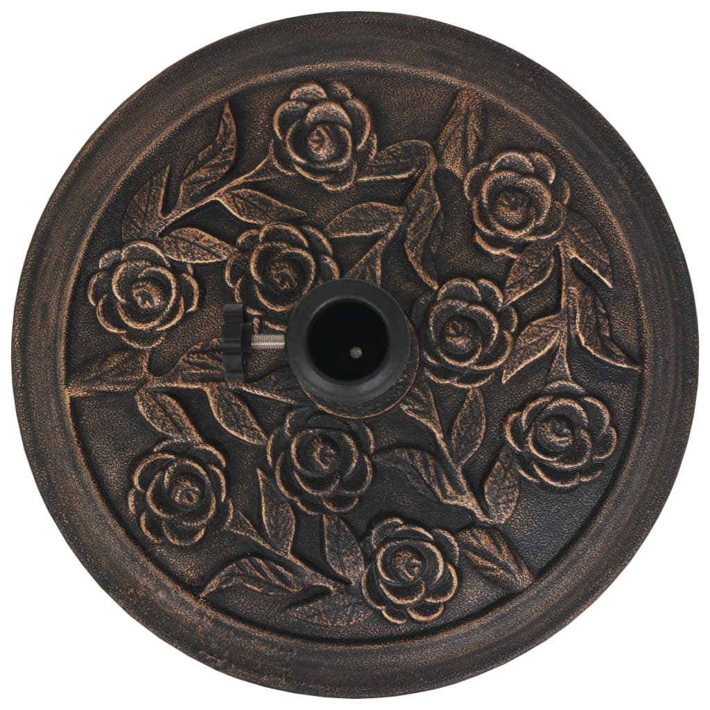 Suport Umbrelă De Soare, Rășină, , Bronz, 9 Kg