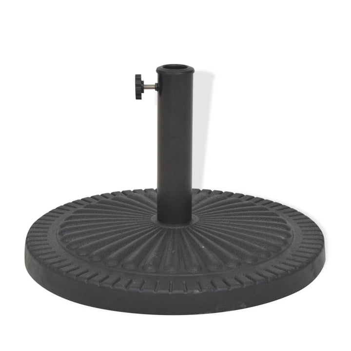 Suport Umbrelă De Soare, Rășină, Rotund, Negru,