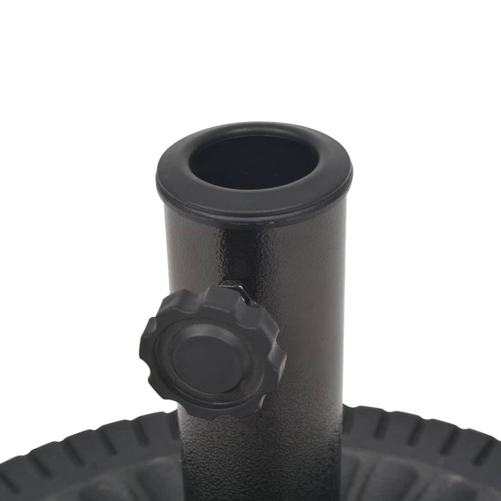 Suport Umbrelă De Soare, Rășină, Rotund, Negru,