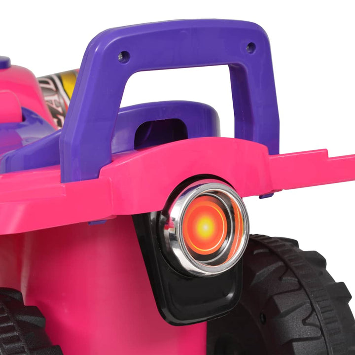 Atv De Plimbare Pentru Copii Cu Sunet Și Lumină Roz Și Violet