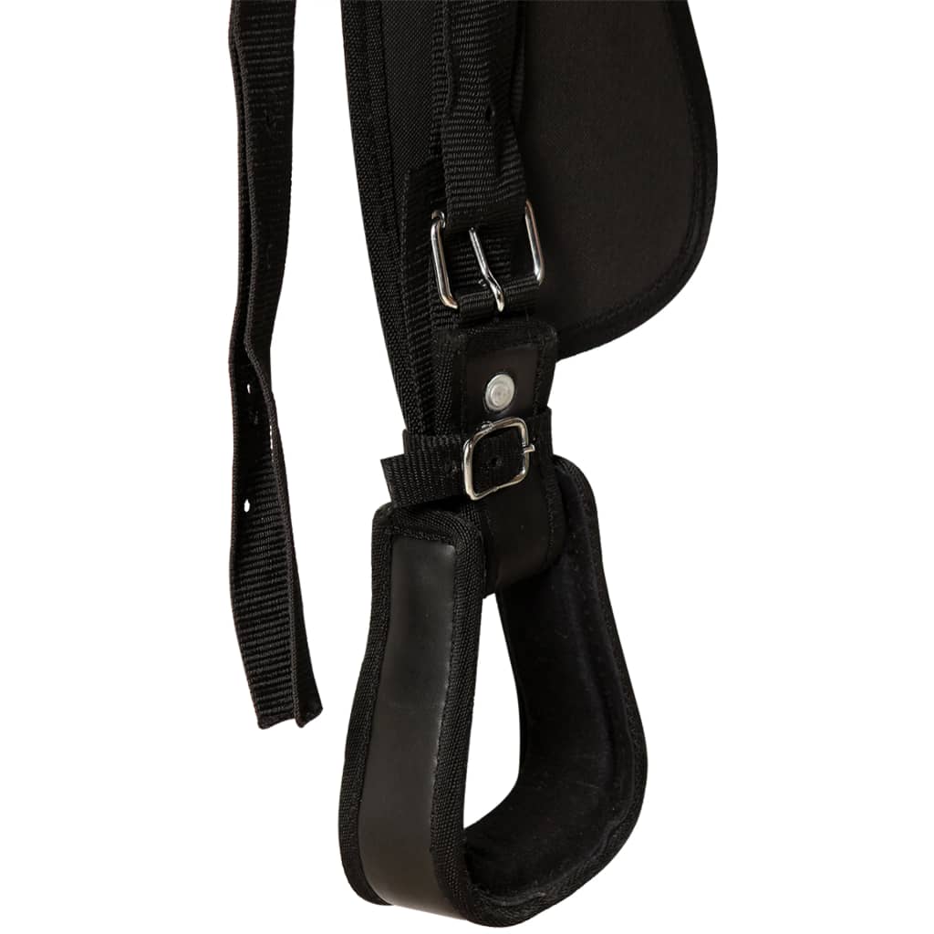 Șa Western, Căpăstru & Pieptar, Piele Naturală, 15&quot;,