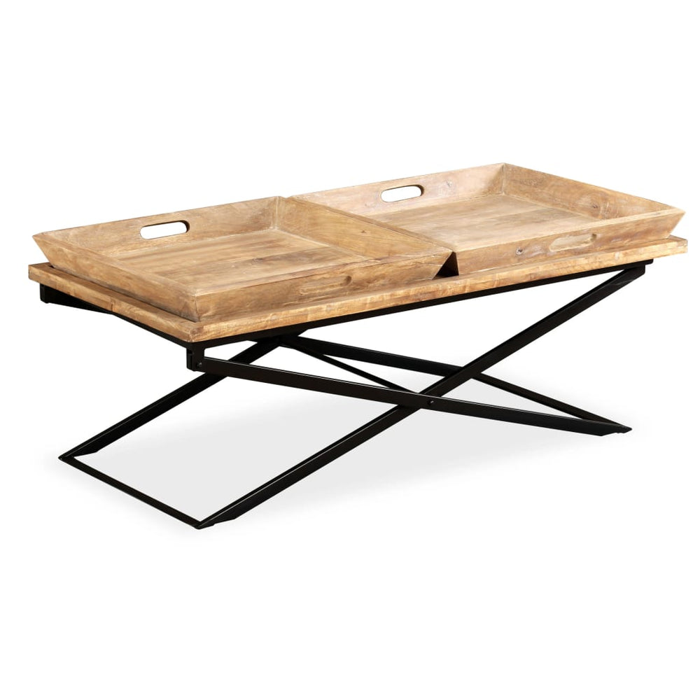 Măsuță De Cafea Lemn Masiv De Mango 110X55X42 Cm