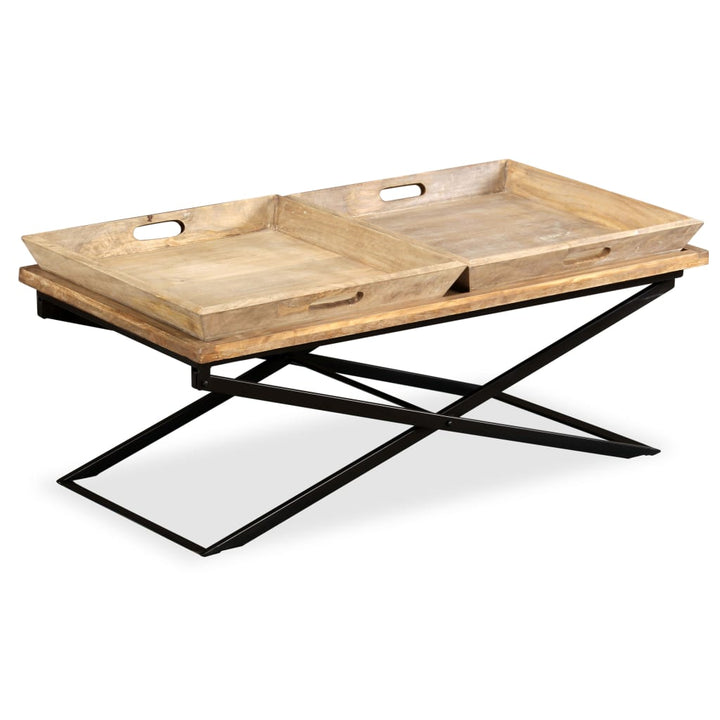 Măsuță De Cafea Lemn Masiv De Mango 110X55X42 Cm