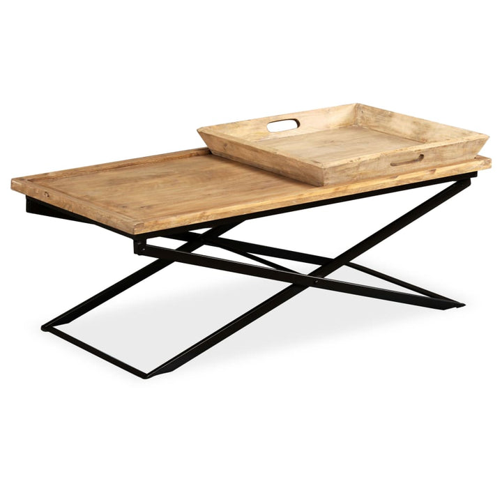 Măsuță De Cafea Lemn Masiv De Mango 110X55X42 Cm