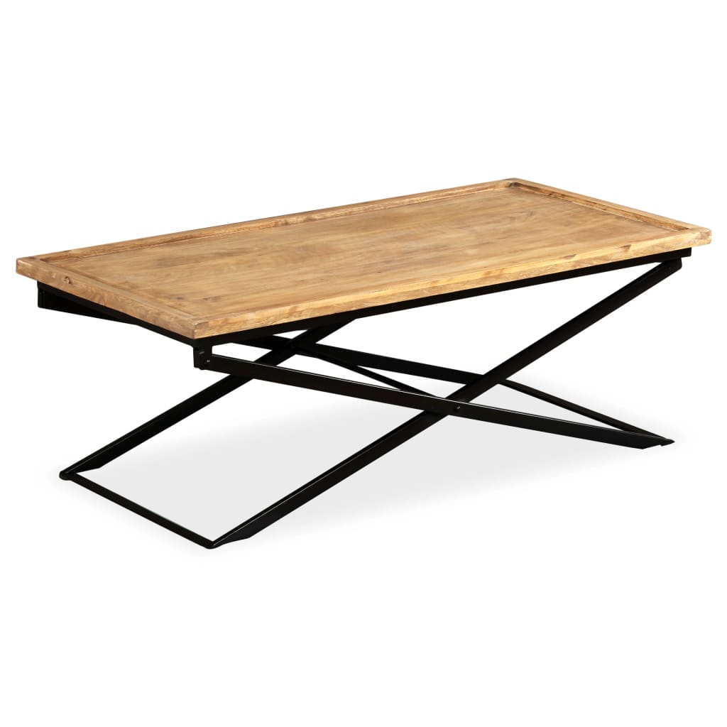 Măsuță De Cafea Lemn Masiv De Mango 110X55X42 Cm