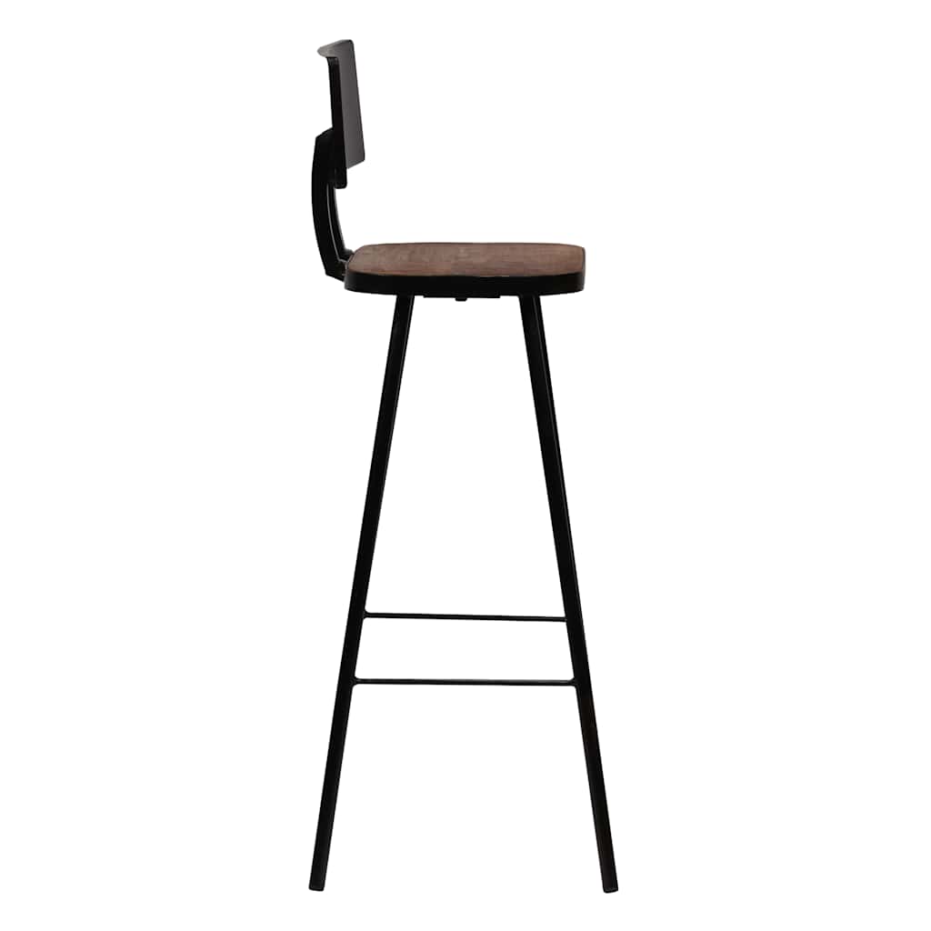 Scaune De Bar, 2 Buc., Lemn Masiv Reciclat