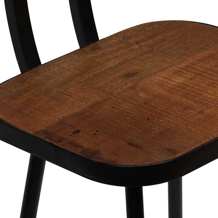 Scaune De Bar, 2 Buc., Lemn Masiv Reciclat