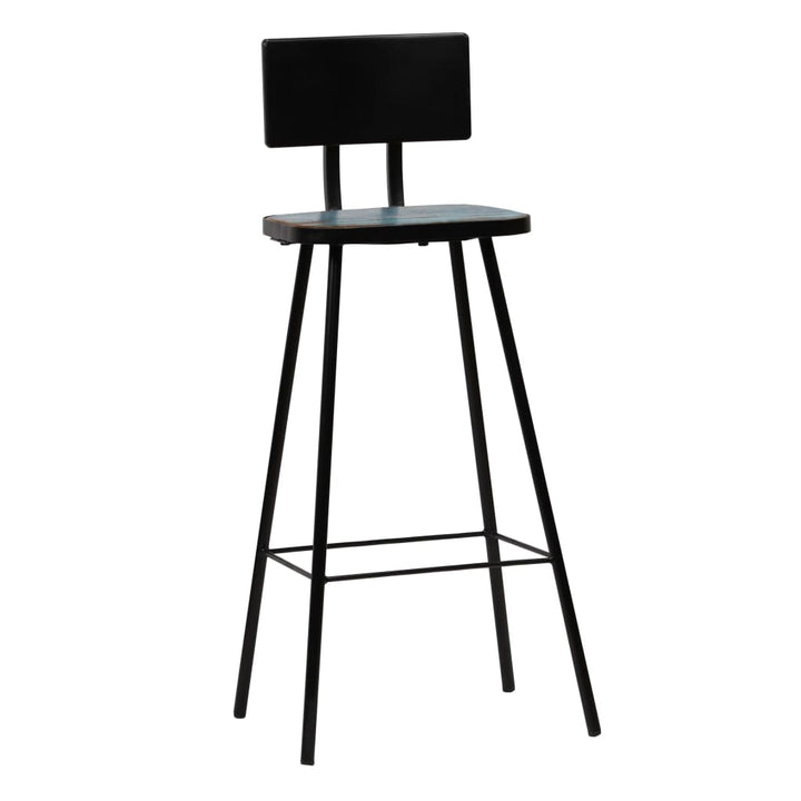 Scaune De Bar, 4 Buc., Lemn Masiv Reciclat