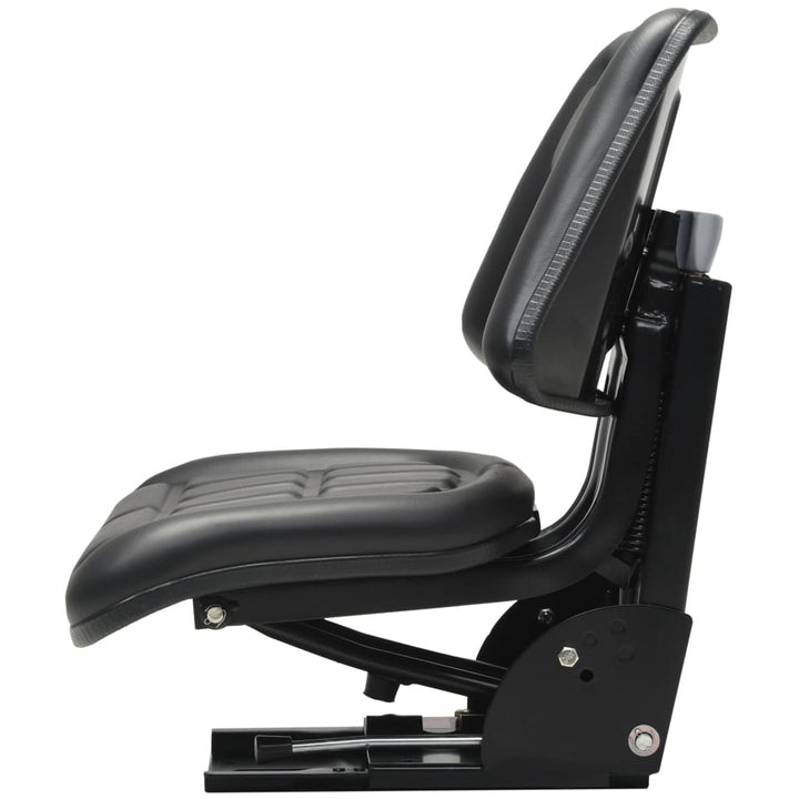 Scaun De Tractor Cu Suspensie Negru