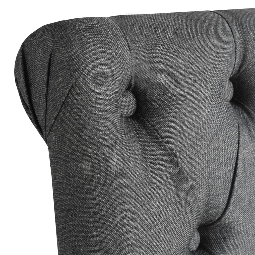 Scaune De Bucătărie, 2 Buc., , Material Textil