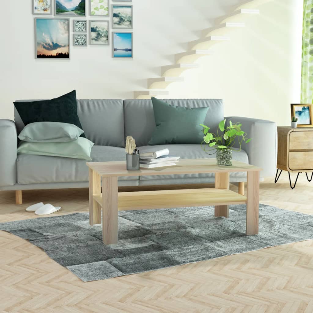 Măsuță De Cafea Din Pal, 100 X 59 X 42 Cm, Culoarea Ului
