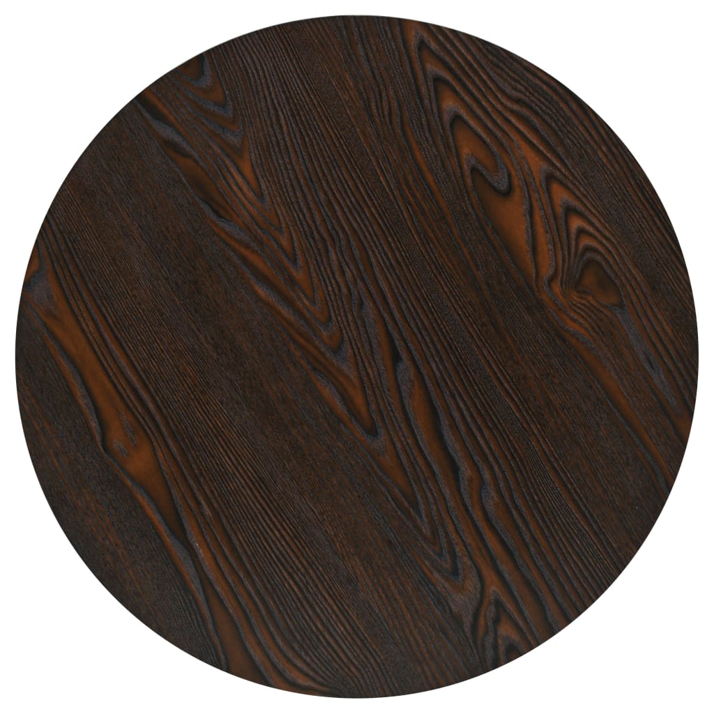 Masă Bistro, Mdf Și Oțel, Rotundă, 60X75 Cm,