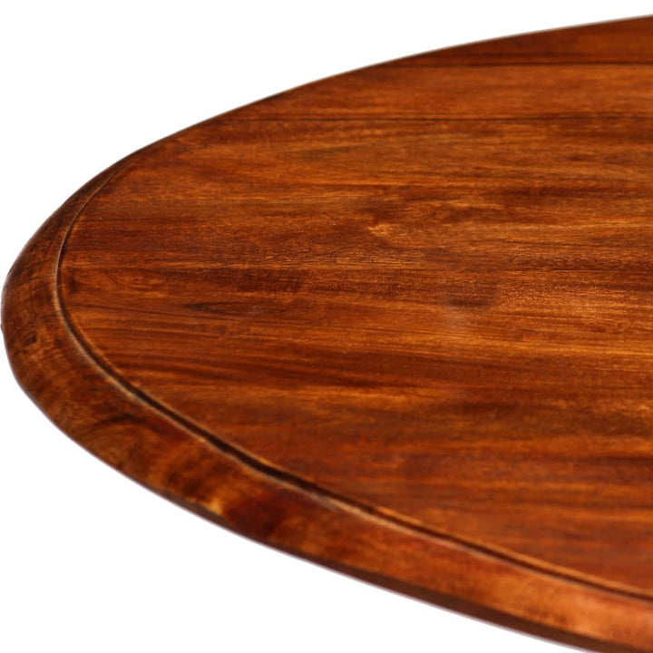 Masă Bucătărie, Lemn Masiv Acacia Cu Finisaj Tip Miere, 80X76Cm