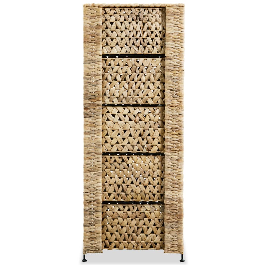 Unitate De Depozitare Cu 5 Coșuri 25,5X37X100 Cm Zambilă De Apă
