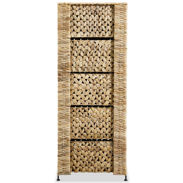 Unitate De Depozitare Cu 5 Coșuri 25,5X37X100 Cm Zambilă De Apă