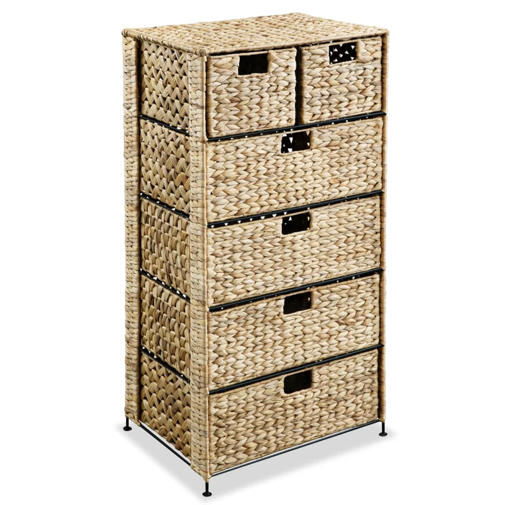 Unitate De Depozitare Cu 5 Coșuri 25,5X37X100 Cm Zambilă De Apă